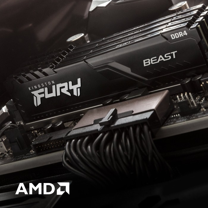Kingston FURY Beast Black 2x8GB DDR4 3200MHz memória (KF432C16BBK2/16 ...