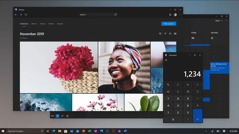 Összhangban a Windows 10X rendszerrel