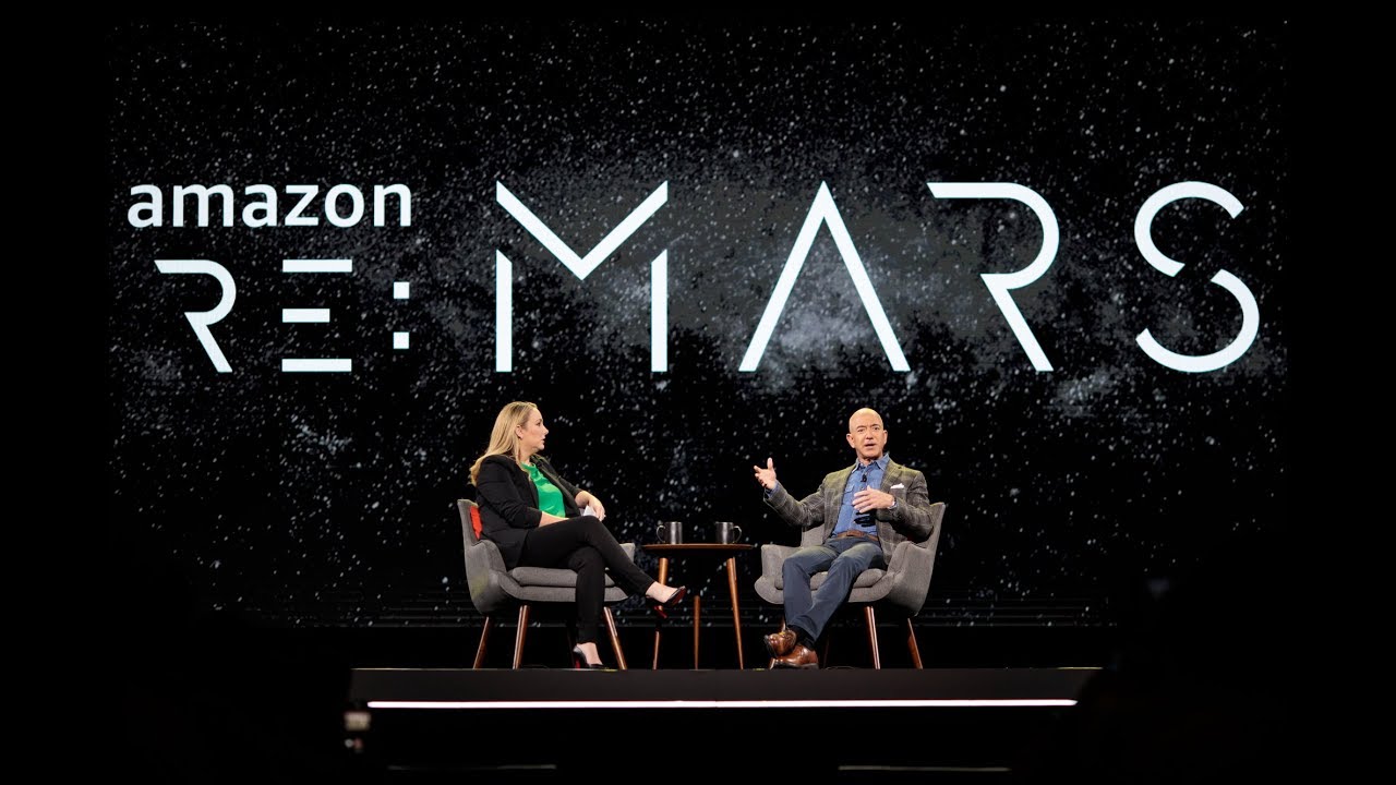 Jeff Bezos az Amazon vezre a jvrl beszl