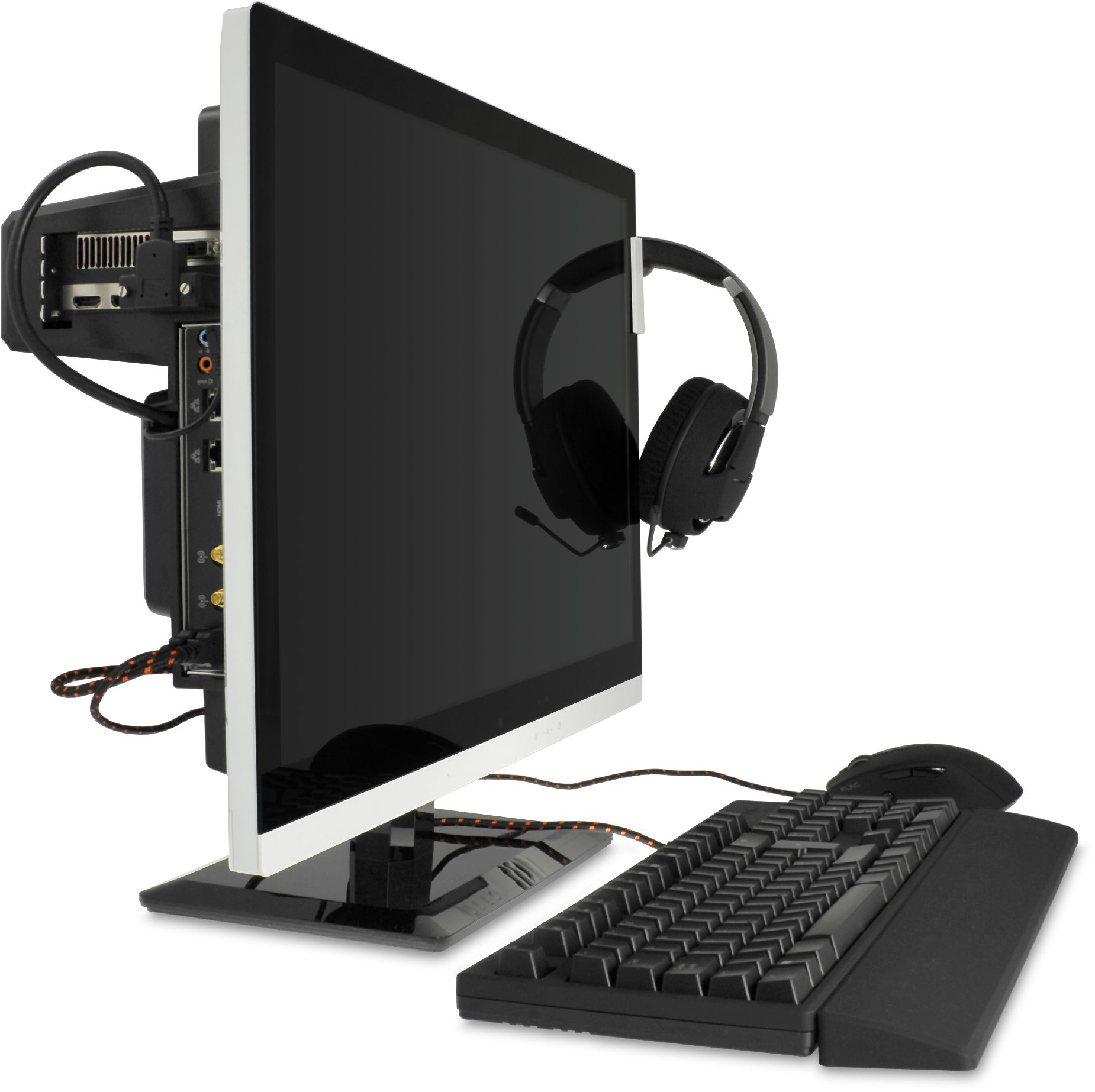 Monitorral egybefabrikált PC