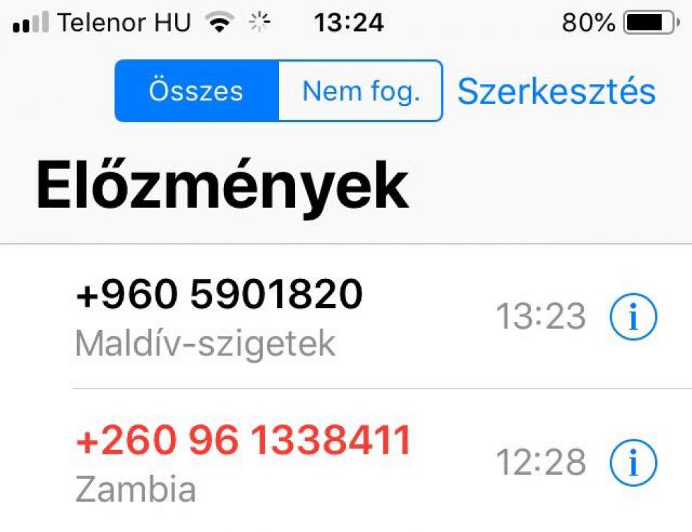 Örüljünk, hogy nem vettük fel, és ne is hívjuk vissza.