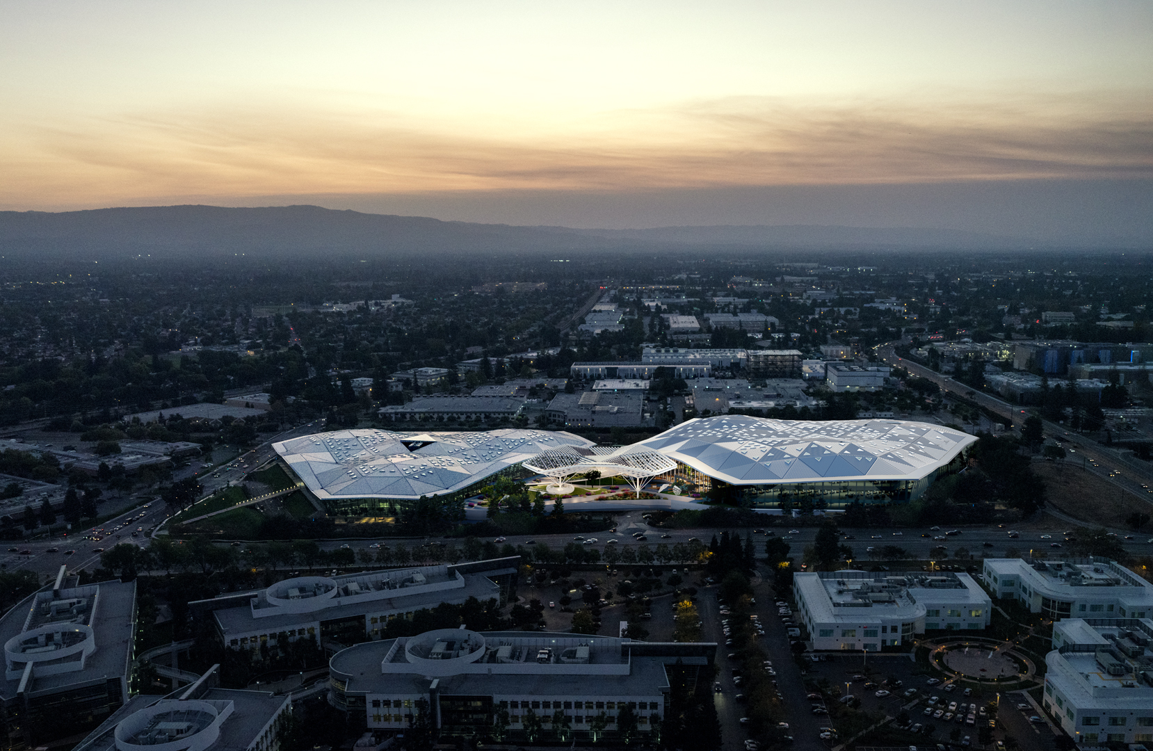 Az Nvidia 370 millió dolláros fõhadiszállása, Santa Clara, Kalifornia.