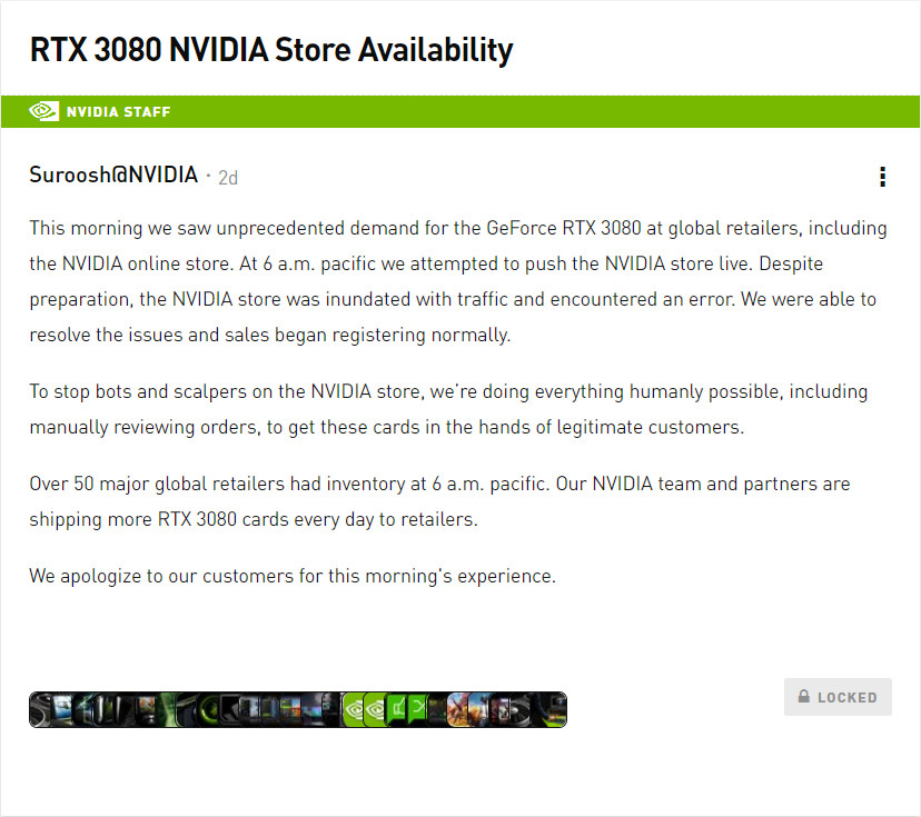 Az Nvidia elsiklik a probléma lényege mellett.