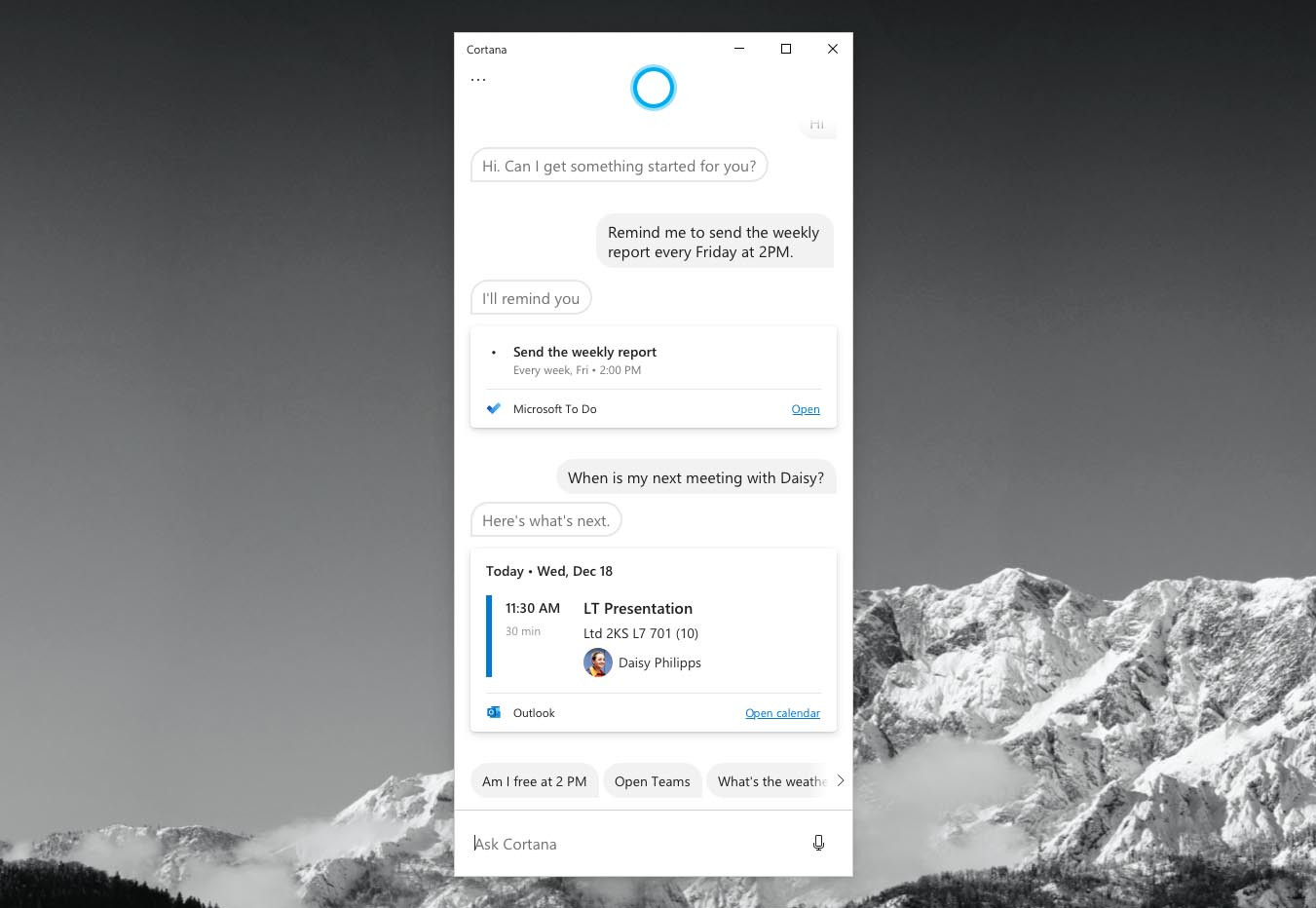 A Cortana mellett Alexa is fogadja utastsainkat