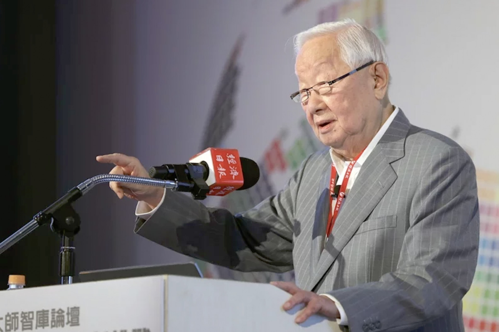 A TSMC alapítója, Morris Chang (Zhang Zhongmou). Fotó: Lin Xunyi/United Daily News  