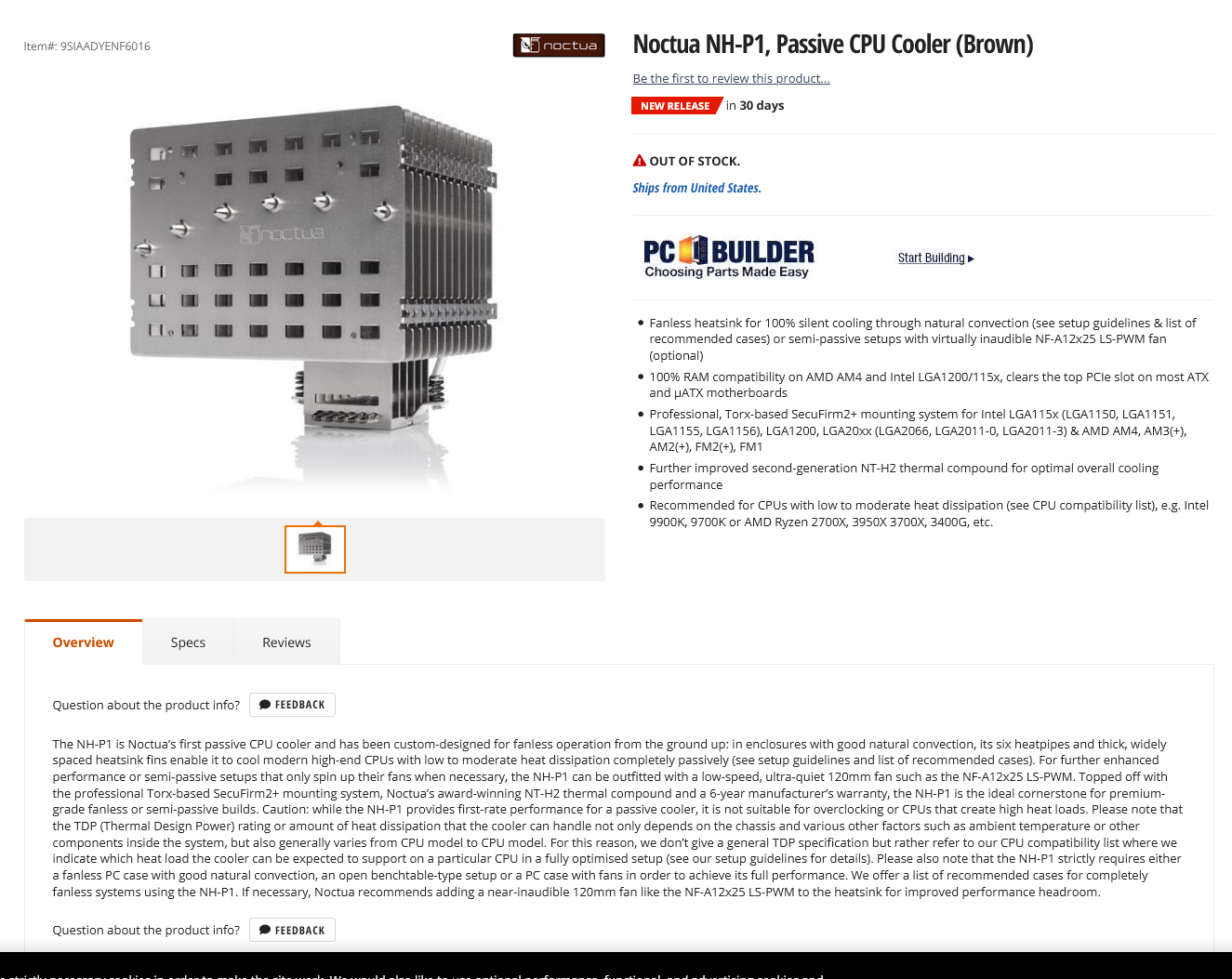 Valamiért nem látunk friss processzorokat. (Kép: tweakers.net)