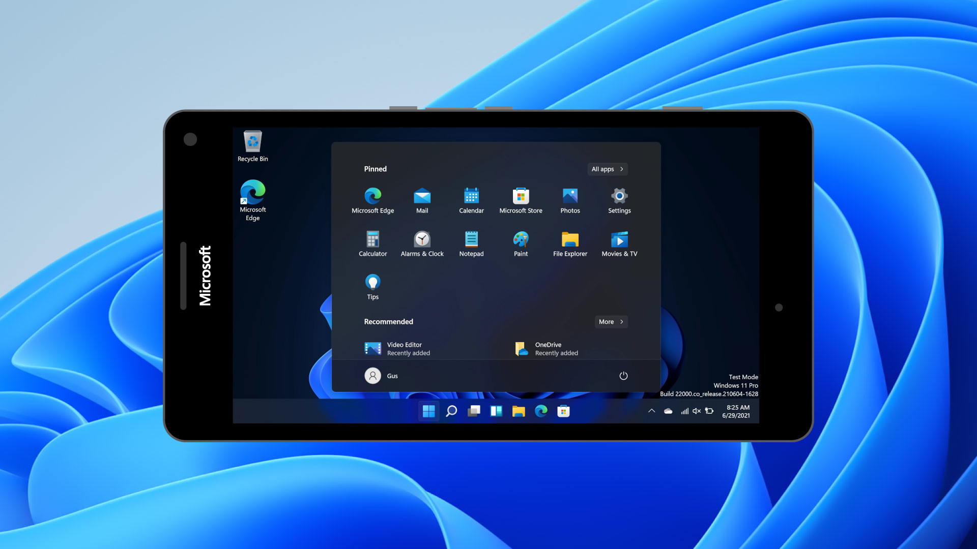 Ez gyors volt, máris fut mobilon a Windows 11.