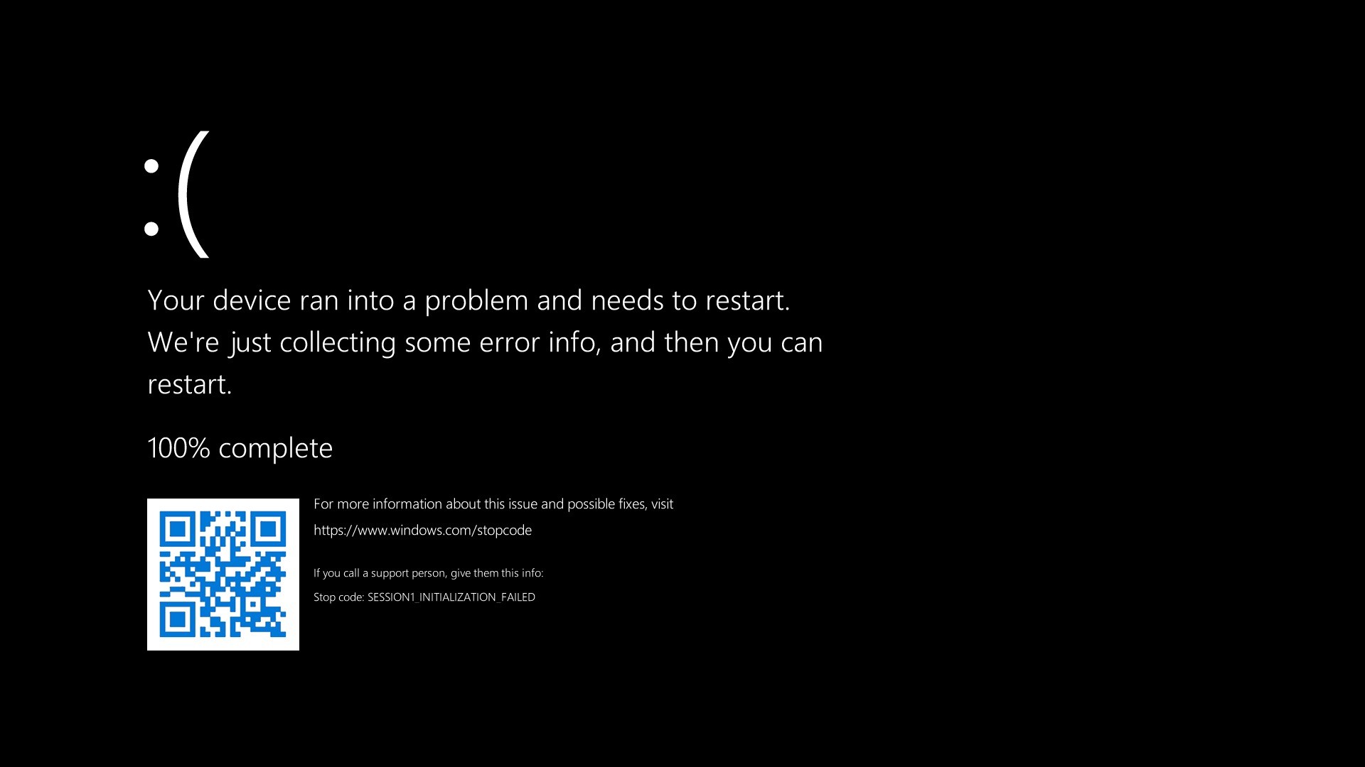 Tényleg vége egy korszaknak, ha már a BSOD sem a régi. (Kép: frontpagetech.com)