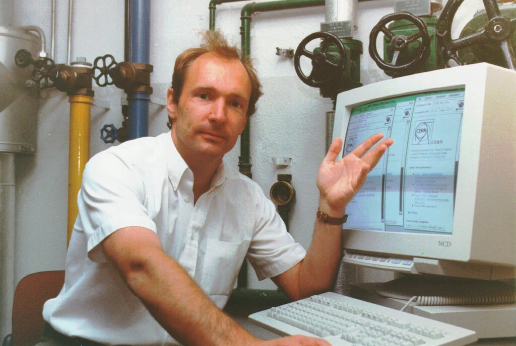 Tim Berners-Lee alkot. (Kép: nytimes.com)