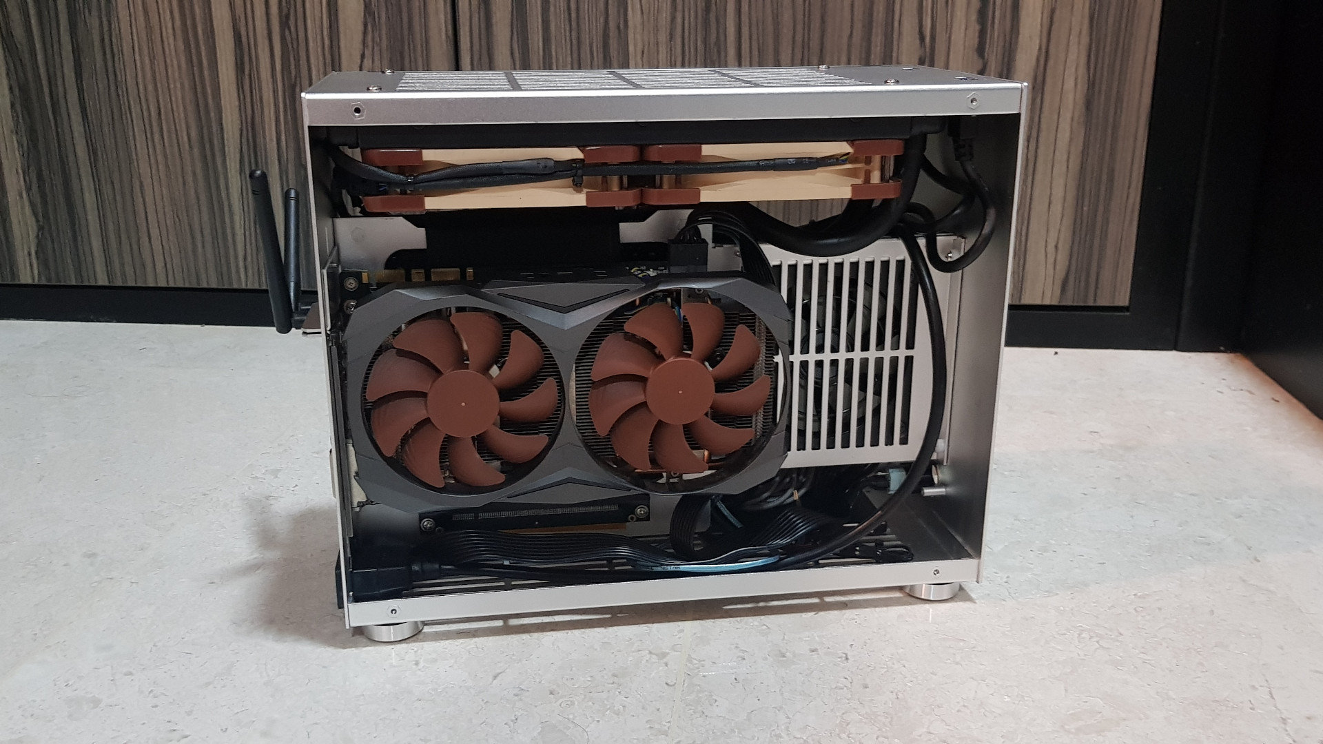 Noktifikált Zotac 1070 Ti Mini (Kép: ultrasquirr3l9000 / 2019)