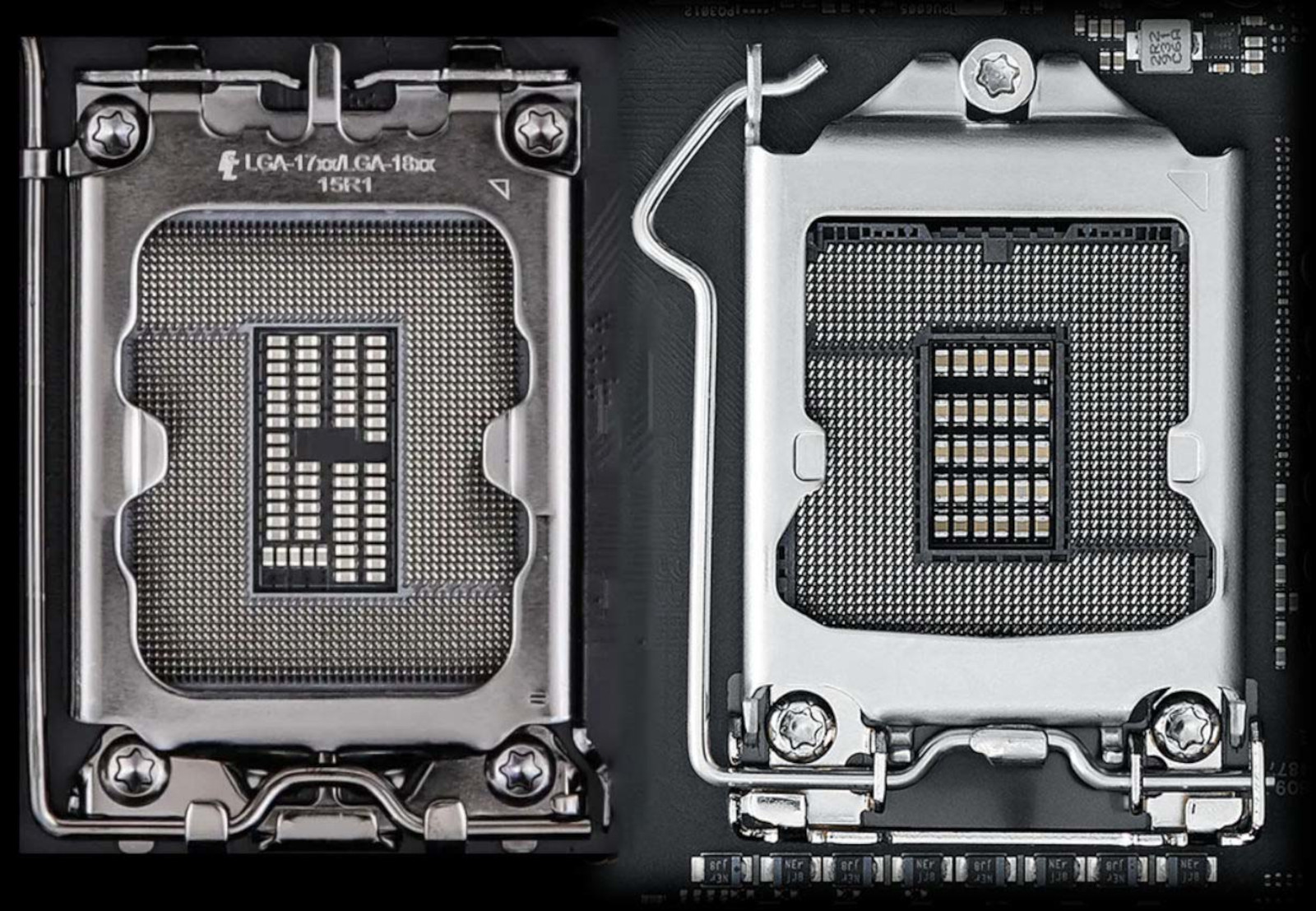 Megmutatta magát a megnyúlt LGA1700-as foglalat.