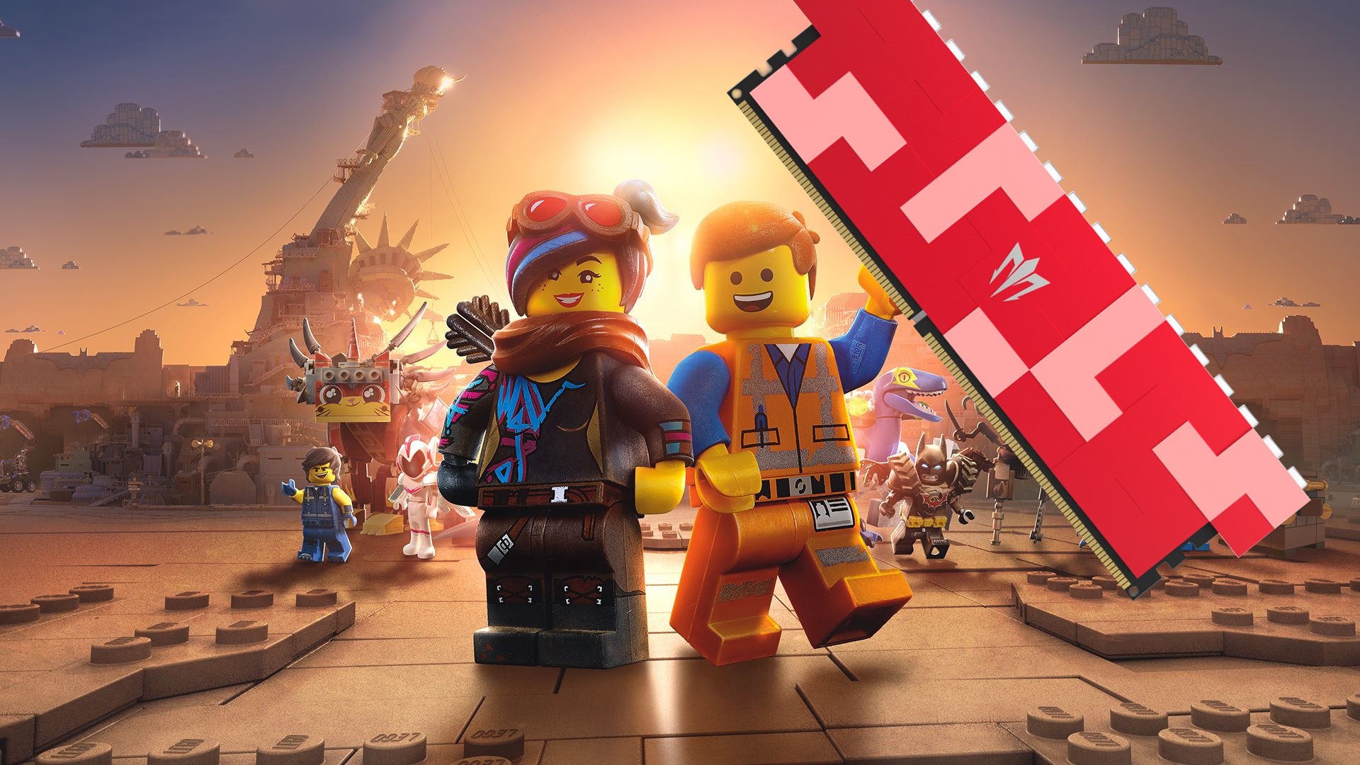 PC és LEGO együtt? A GALAX szerint ez teljesen természetes.