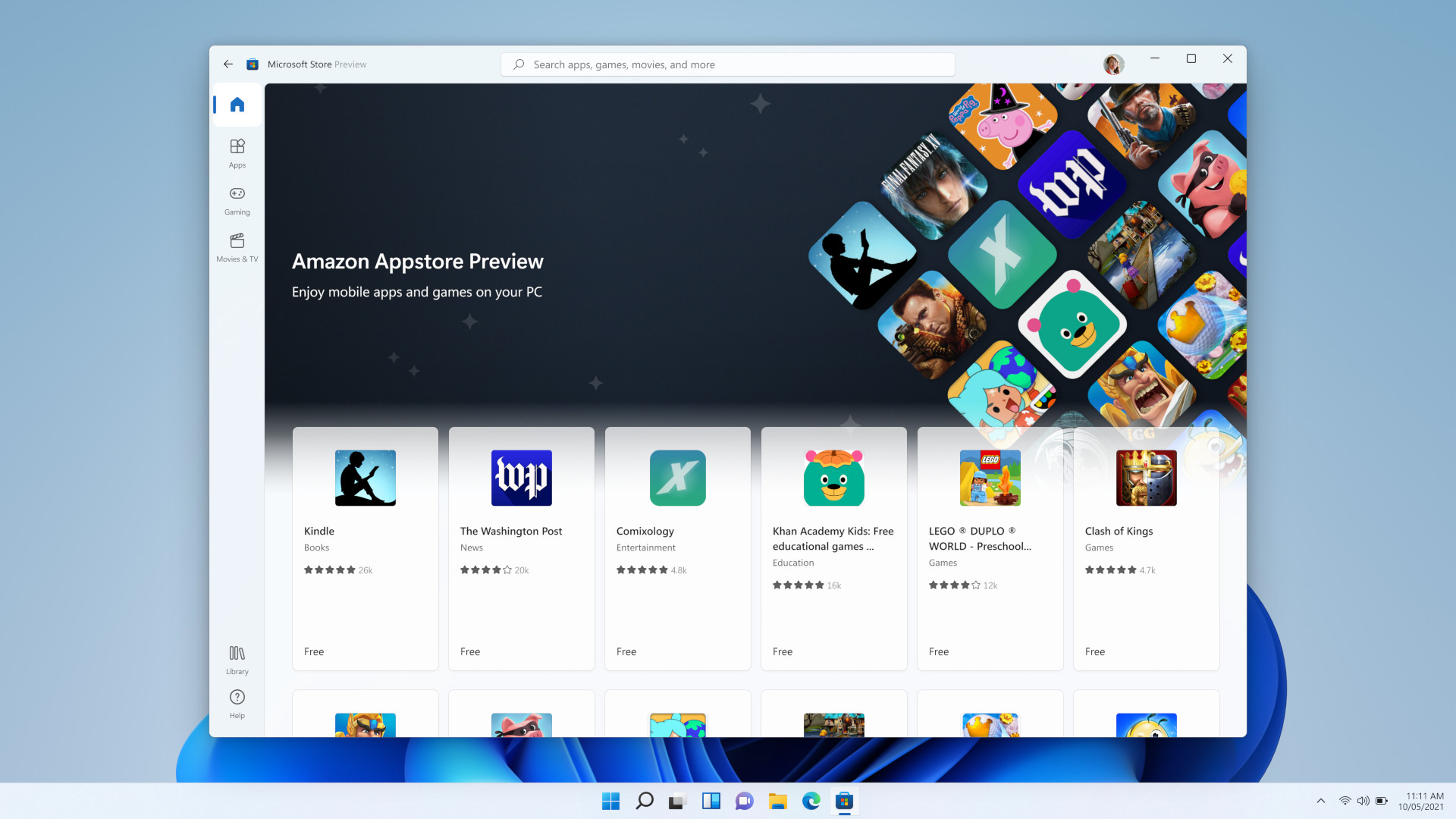 Már kipróbálható az Android appok futtatása.