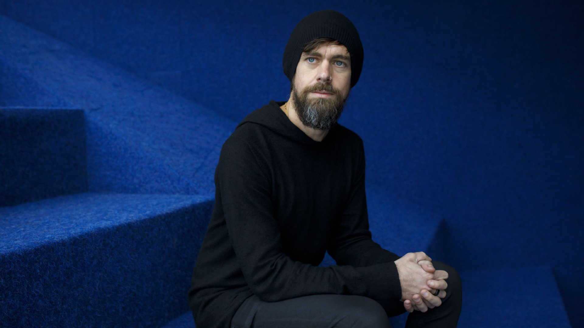 Elhagyja a Twittert a cég alapítója, Jack Dorsey. (Kép: Bloomberg)
