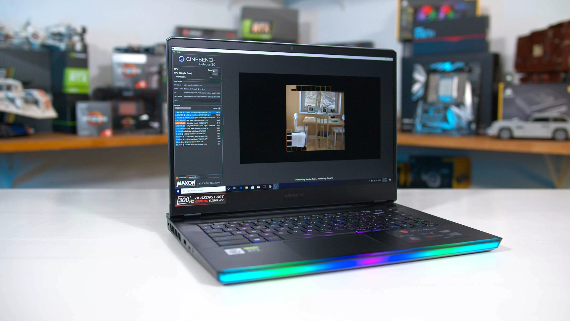 MSI Raider GE76 gamer notebook. (Kép: techspot.com)