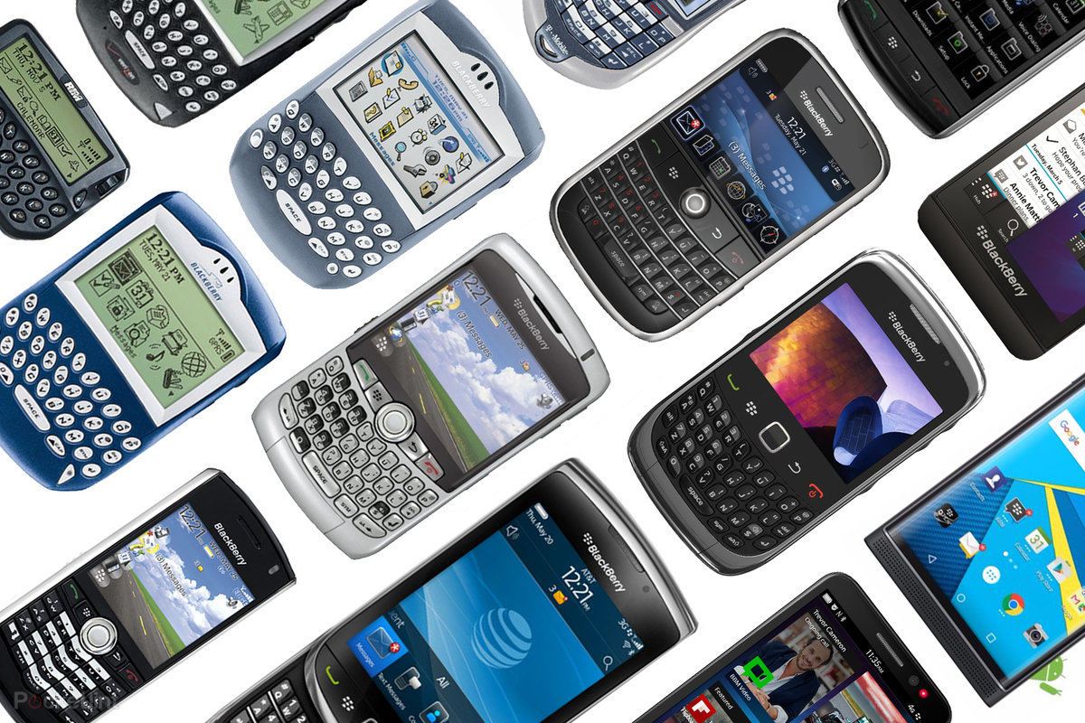 2022. január 4-én leáll a régi BlackBerry-k támogatása. (Kép: pocket-lint.com)
