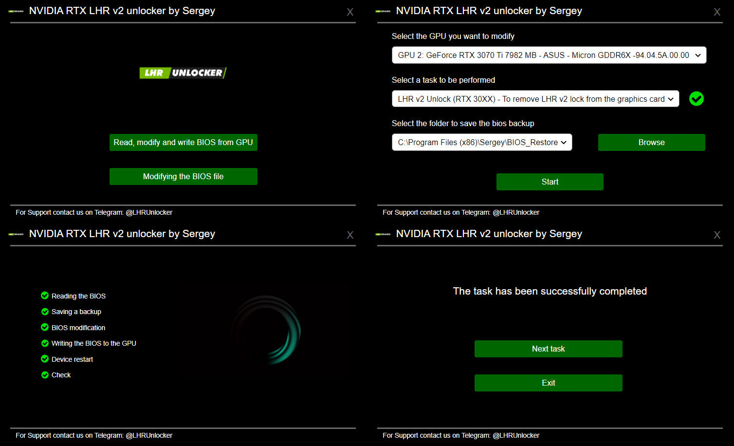 A módszer állítólag egyszerû, biztonságos és visszafordítható. (github.com/BySergeyDev)
