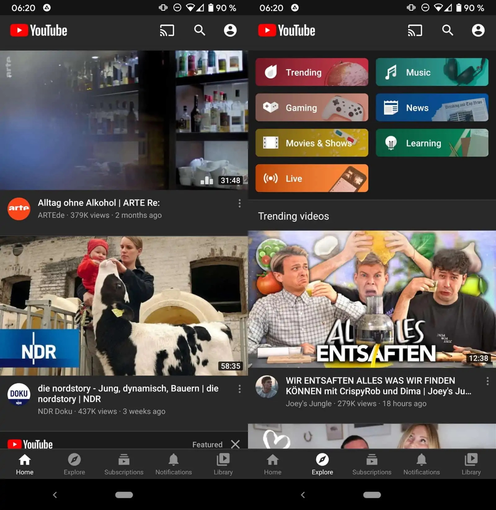 Teljesértûkû YouTube élmény, reklámok nélkül. (Kép: ghacks.net)