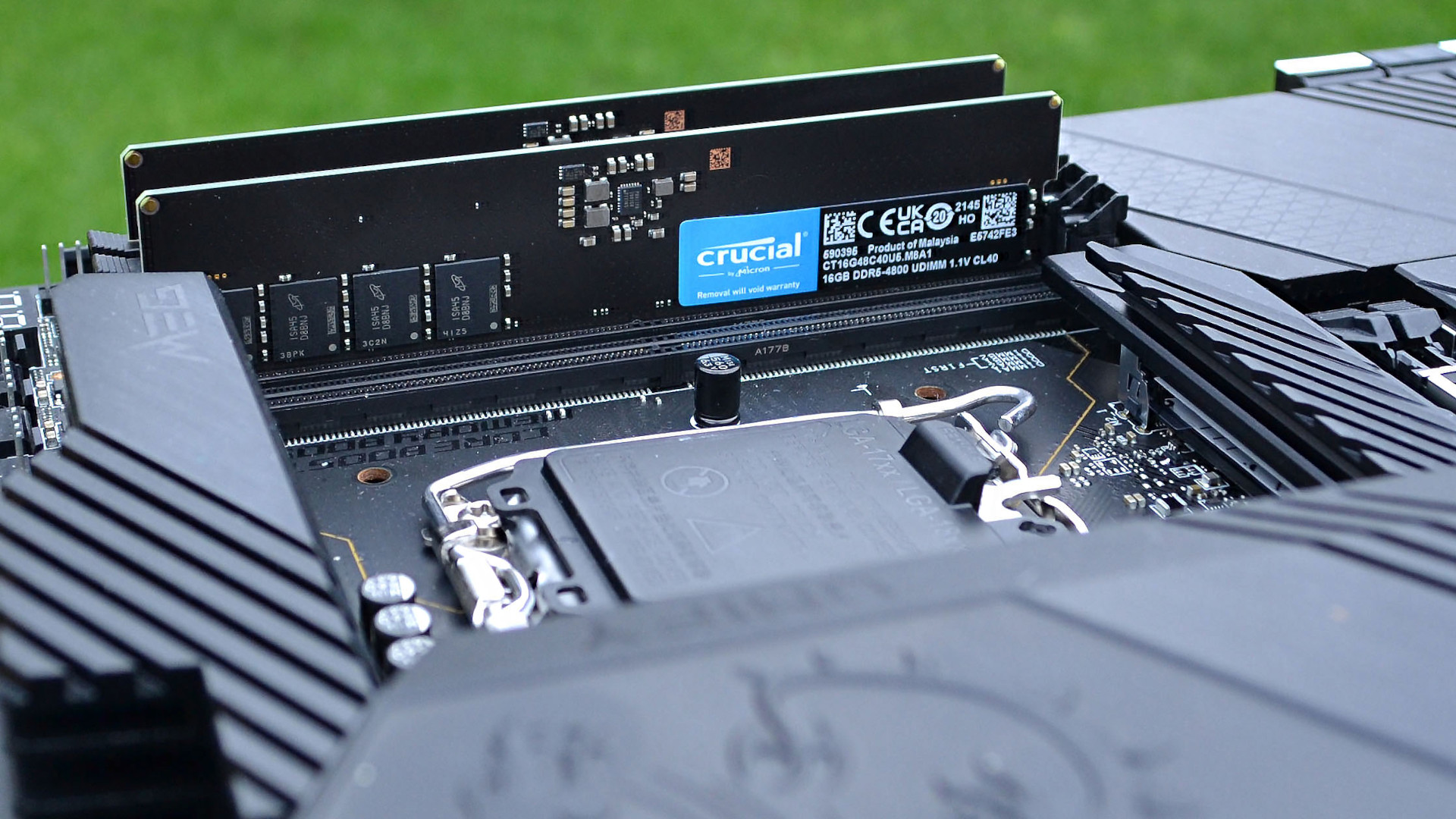 A megosztott teszteredményt a Crucial DDR5 4800-as moduljával kapták. (Kép: club386.com)