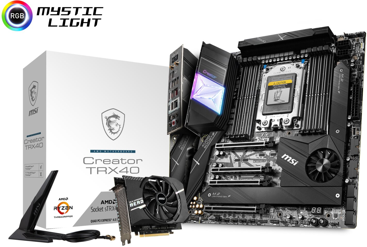 MSI Creator TRX40 - Pro Wi-Fi, és Pro 10G változatok is érkeznek