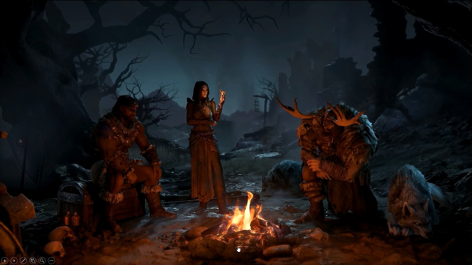 Még páran úton vannak a tábor felé - Diablo 4