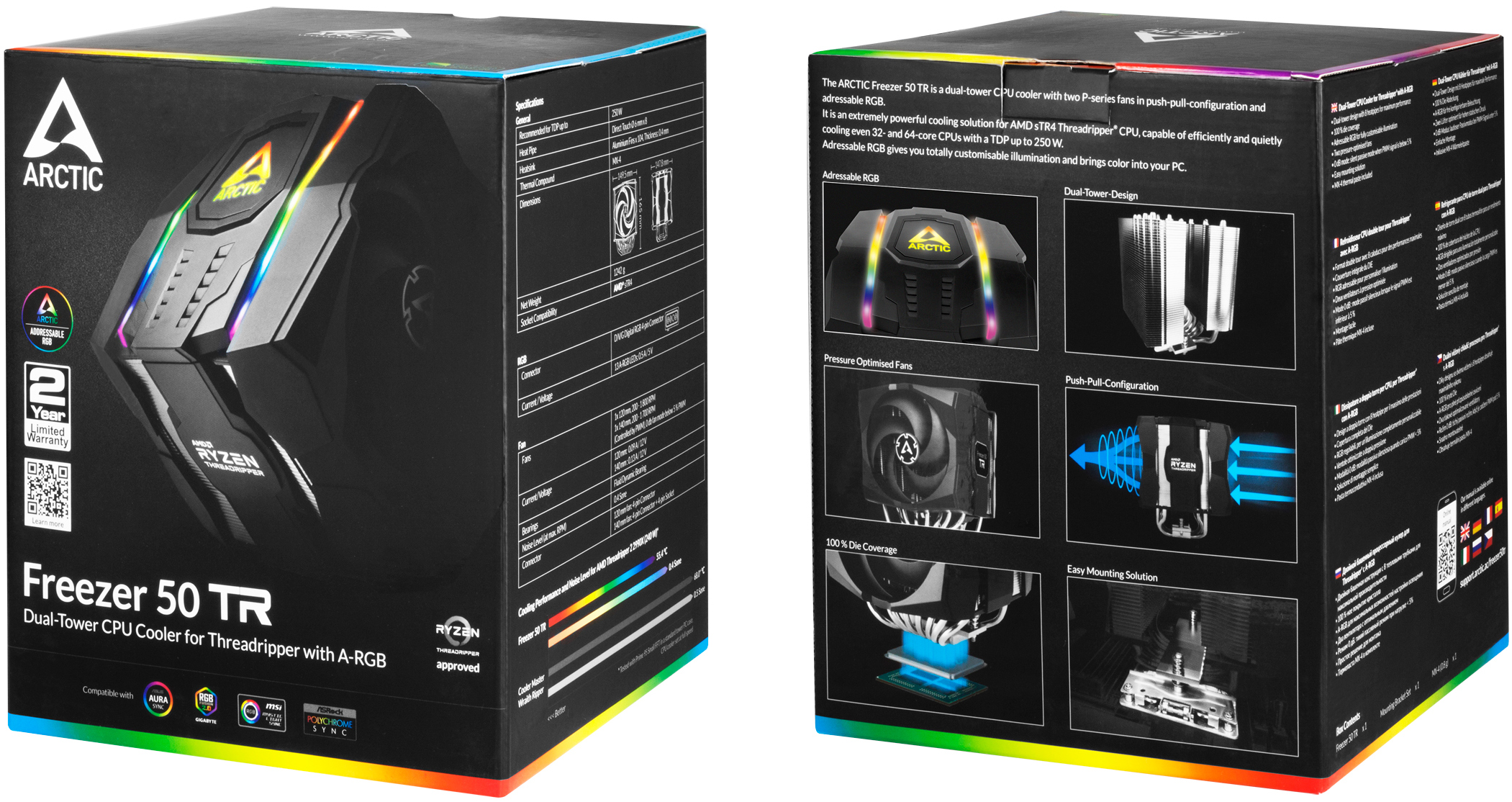 Freezer 50 TR - 3. generációs Threadripperek mellés