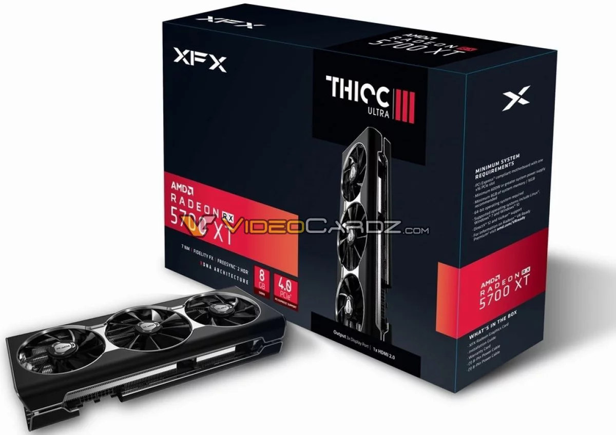 Ígéretes az új XFX RX 5700XT