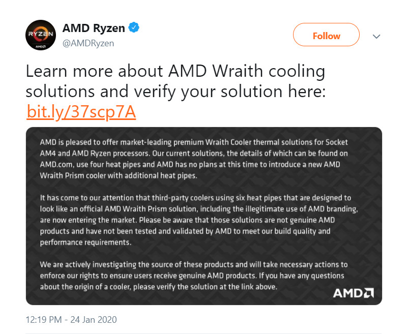 Az AMD tisztázza a helyzetet