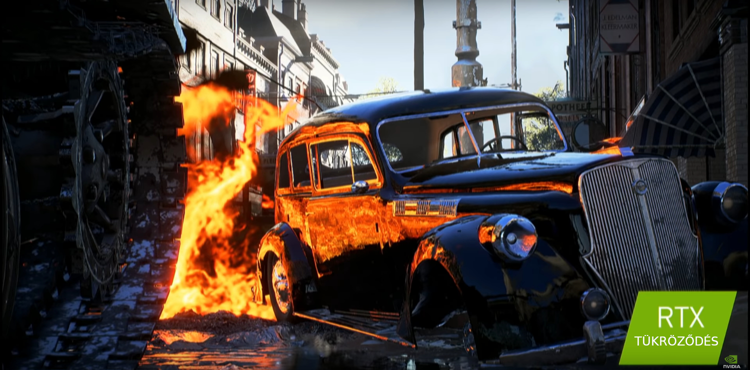 Battlefield V az RTX használatával